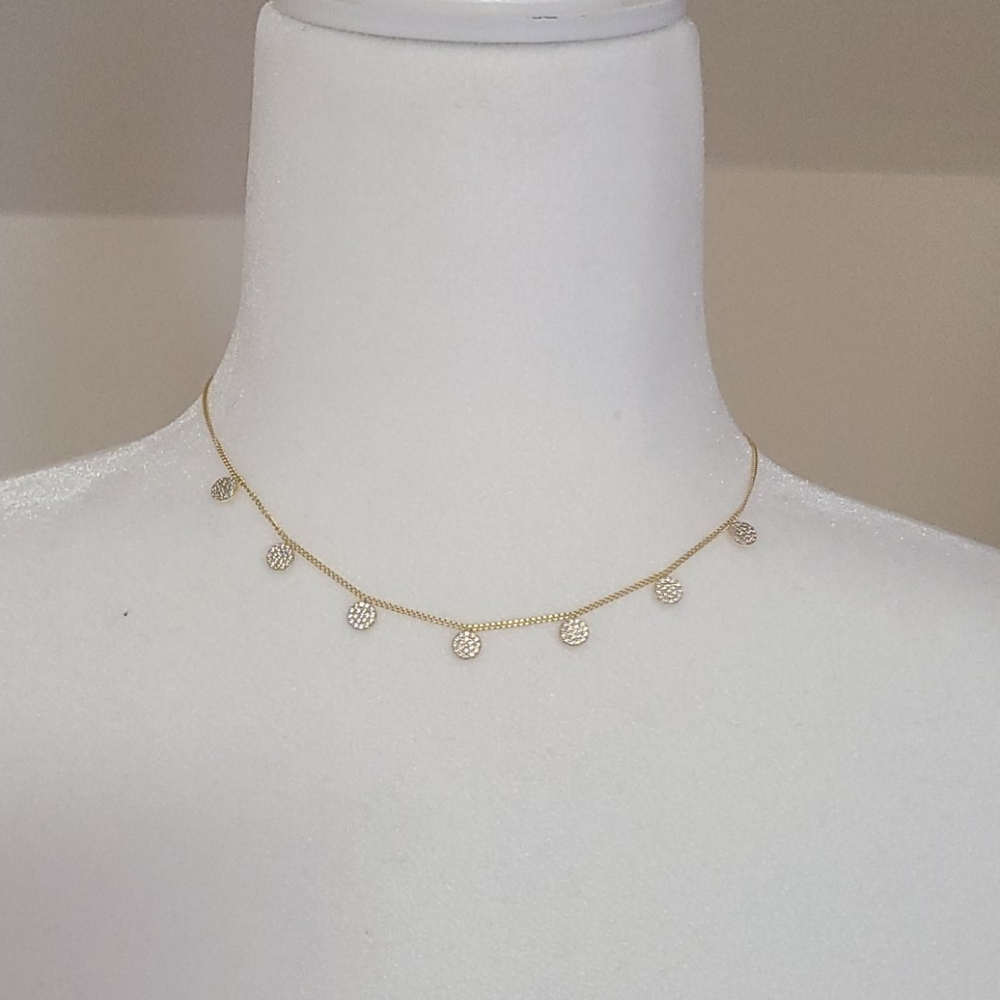 Choker NWT 925 CZ